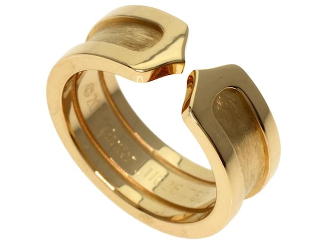 Cartier 2C C2 Dourado  ref.1373897