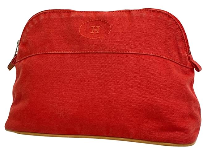 Hermès Bolide Red Cloth  ref.1373903