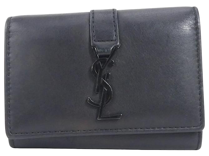 Saint Laurent Black Leather  ref.1373908