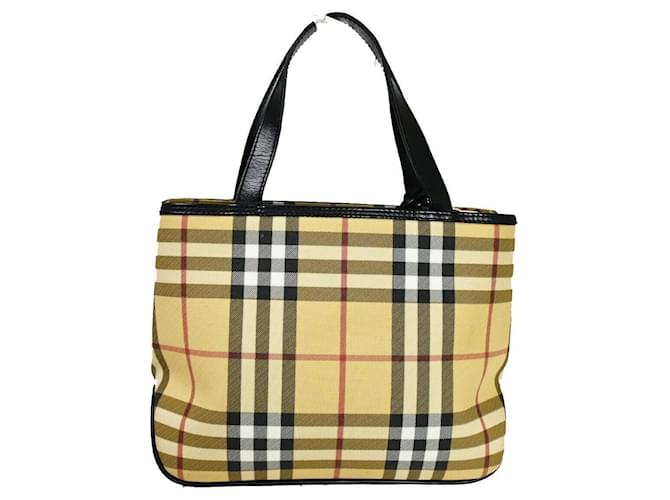 Burberry Nova Check Beige Cloth  ref.1373931