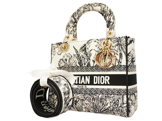 Dior Lady D-Light Black Cloth  ref.1373951