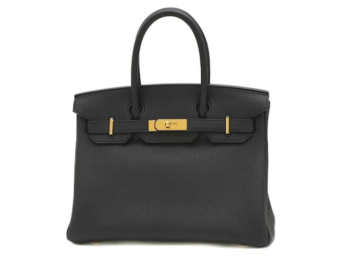 Hermès Birkin 30 Black Leather  ref.1373969