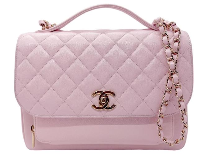 Chanel Pink Leather  ref.1373979