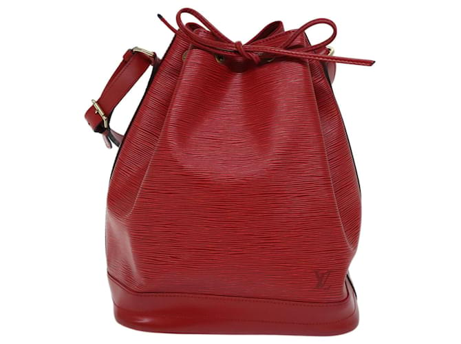 Louis Vuitton Noe Red Leather  ref.1374074