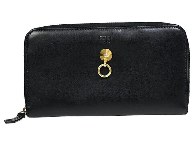 Fendi By The Way Black Leather  ref.1374078