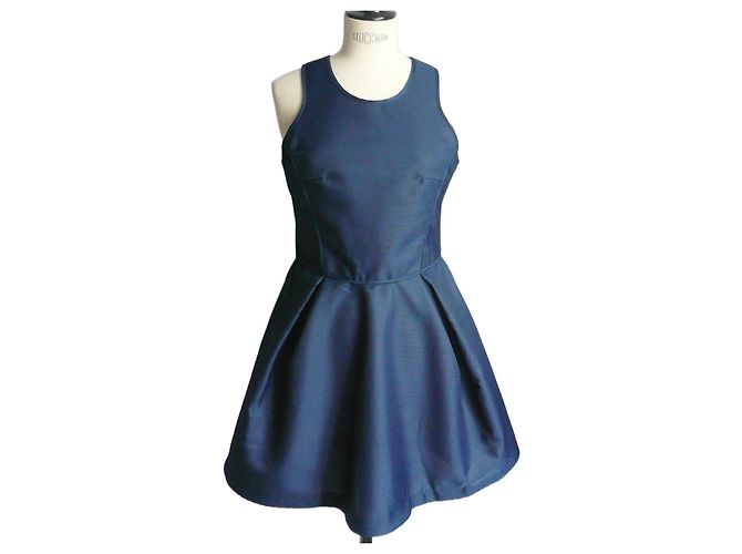 MAJE Cocktail dress in midnight blue, new condition, size 3