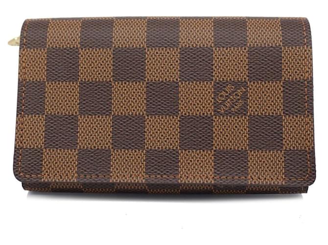 Louis Vuitton Trésor Brown Cloth  ref.1374138