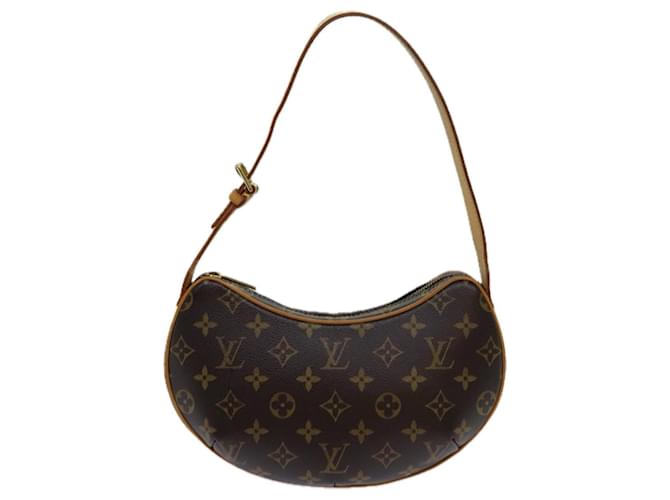 Louis Vuitton Croissant Brown Cloth  ref.1374169