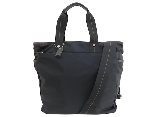 Coach Navy blue Synthetic  ref.1374241