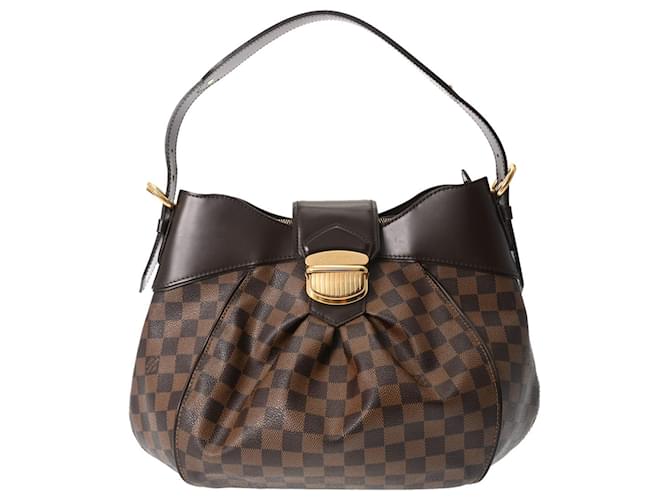 Louis Vuitton Sistina Brown Cloth  ref.1374267