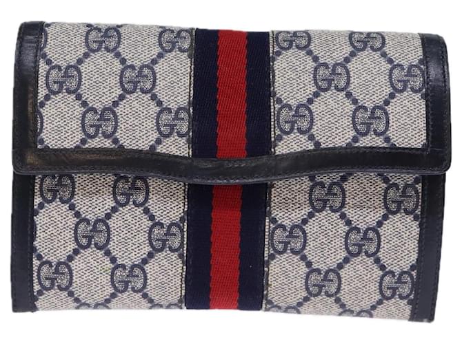 Gucci GG Canvas Marineblau Leinwand  ref.1374273