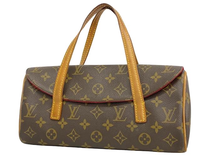 Louis Vuitton Sonatine Marrom Lona  ref.1374292