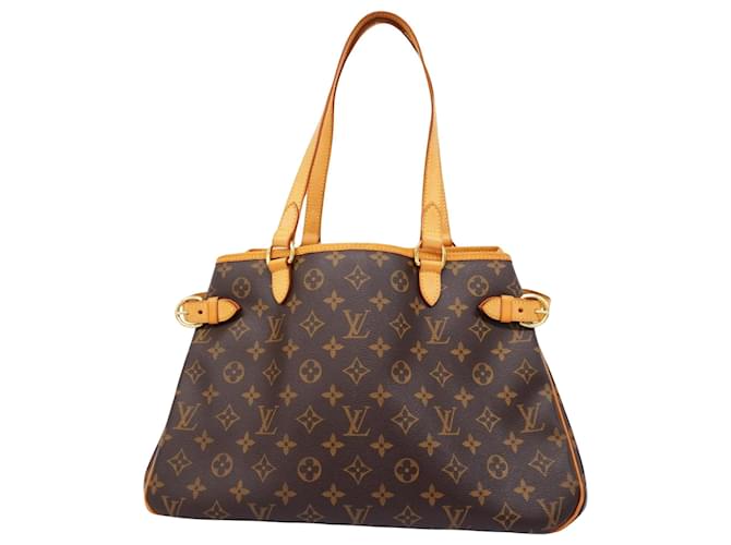 Louis Vuitton Batignolles Horizontal Castaño Lienzo  ref.1374295