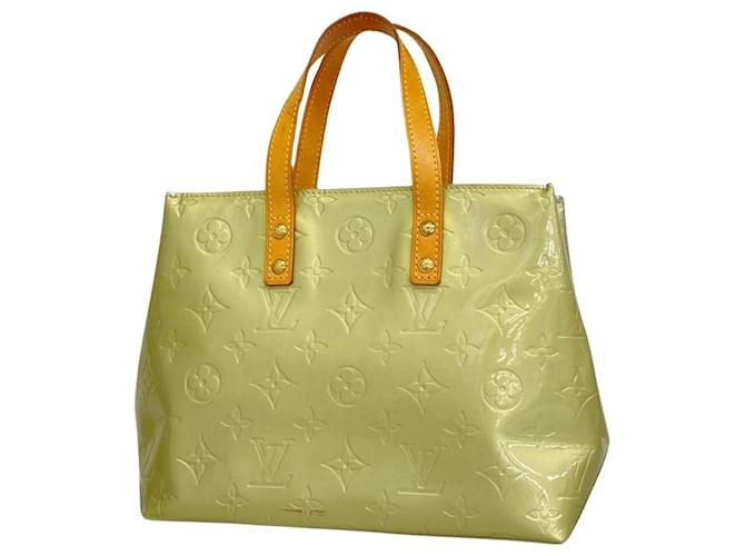 Louis Vuitton Reade Verde Charol  ref.1374298