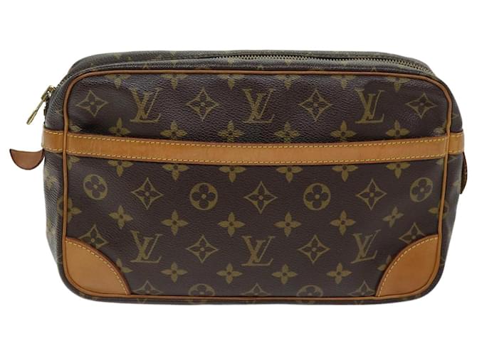 Louis Vuitton Trocadéro Brown Cloth  ref.1374307