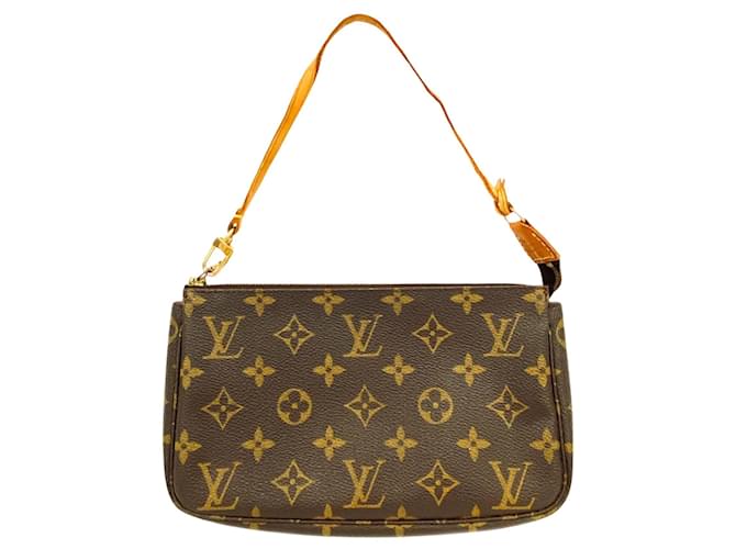 Louis Vuitton Pochette accessoires Brown Cloth  ref.1374332