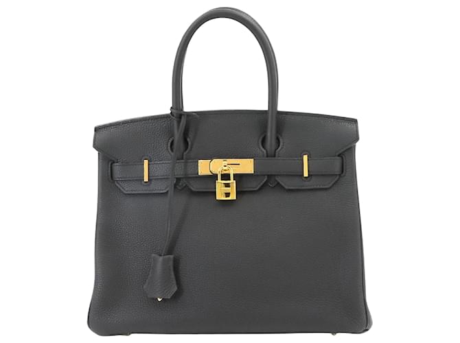 Hermès Birkin 30 Black Leather  ref.1374358
