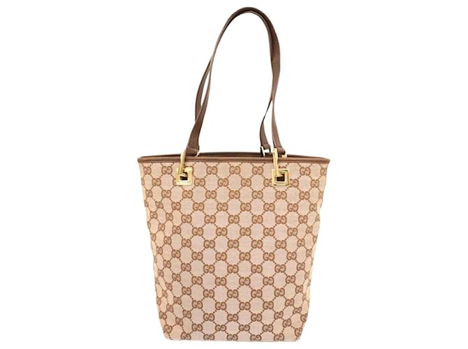 Gucci GG canvas Brown Cloth  ref.1374359