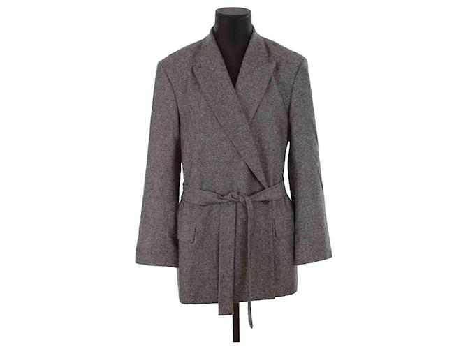 Acne Wool jacket Grey  ref.1374371
