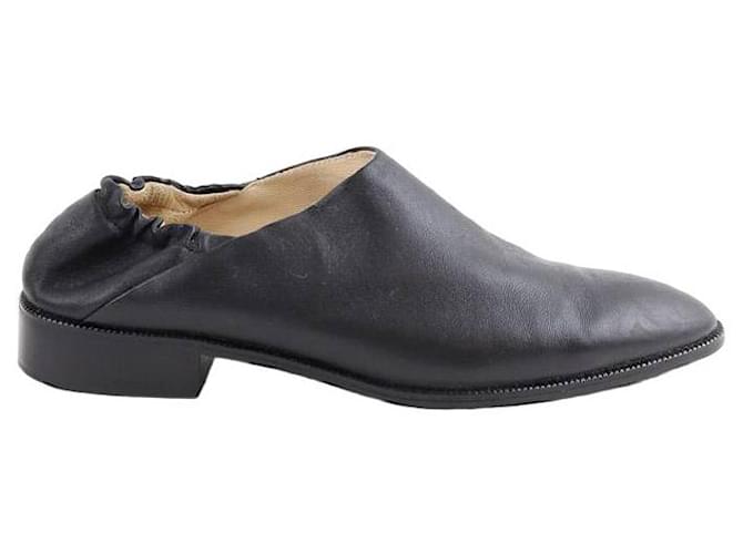 Jil Sander Leather loafers Black  ref.1374374