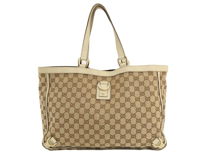 Abbaye de Gucci Toile Marron  ref.1374500