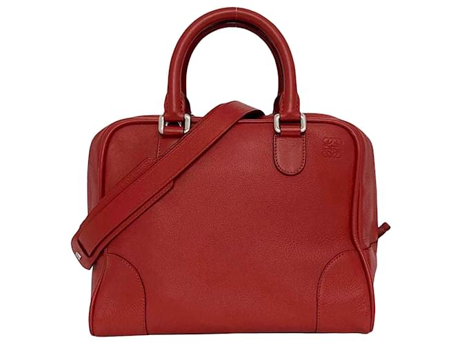 Loewe Amazona 75 Red Leather  ref.1374515