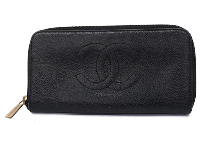 Classique Chanel Cuir Noir  ref.1374521
