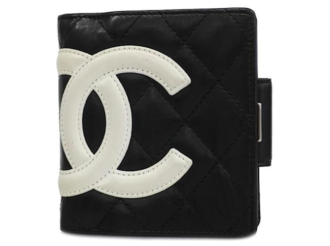 Chanel Cambon Black Leather  ref.1374553