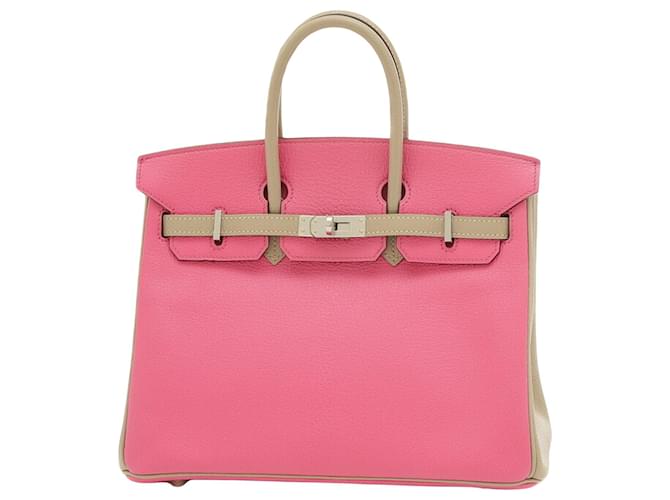 Hermès Birkin 25 Pink Leather  ref.1374570