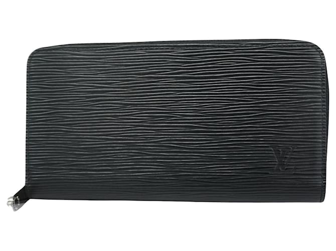 Louis Vuitton Portefeuille zippy Black Leather  ref.1374593