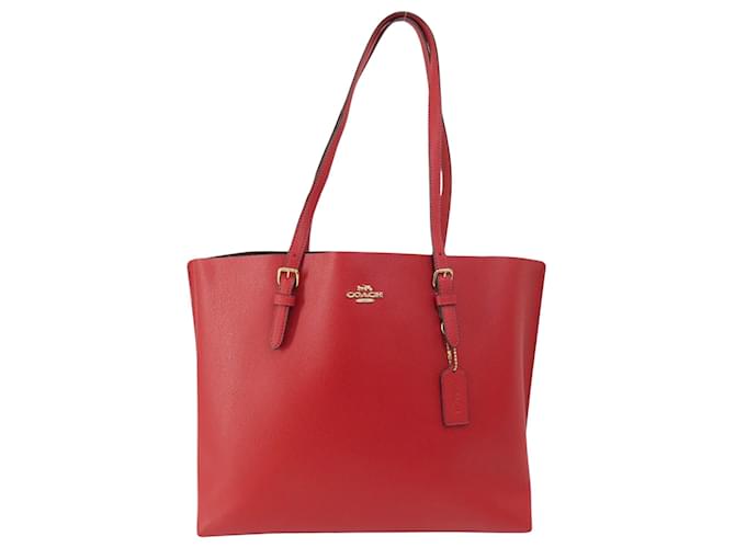 Coach Mollie Red Leather  ref.1374597