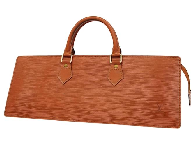 Louis Vuitton Triangle Brown Leather  ref.1374607