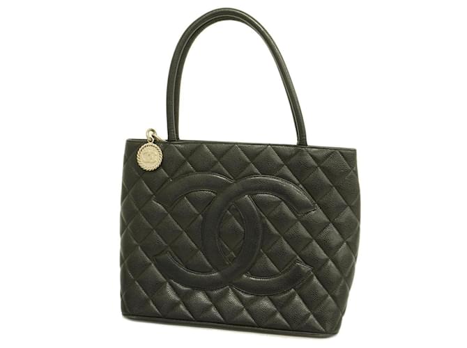 Classique Chanel - Cuir Noir  ref.1374609