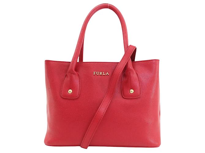 Furla Red Leather  ref.1374635