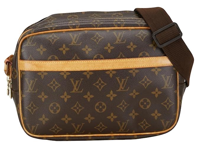 Louis Vuitton Reporter PM Toile Marron  ref.1374693