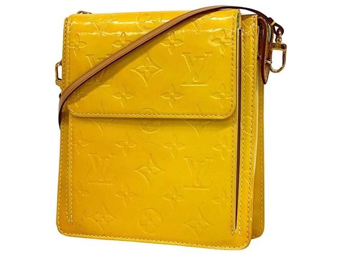 Louis Vuitton Mott Amarillo Charol  ref.1374694