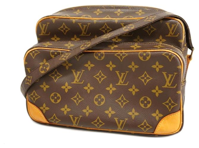 Louis Vuitton Nile Brown Cloth  ref.1374763