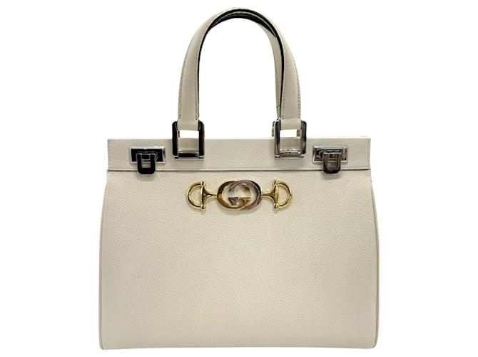 Gucci Zumi Weiß Leder  ref.1374810