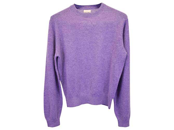 Khaite Viola Sweater in Purple Cashmere Wool  ref.1374843