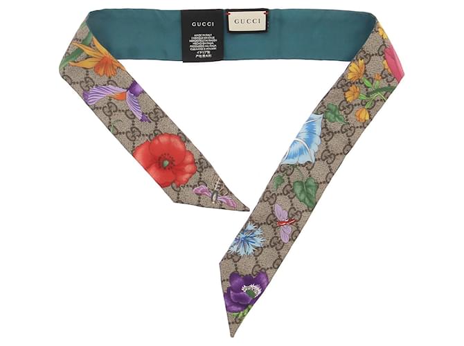 GUCCI  Scarves T.  Silk Multiple colors  ref.1374845
