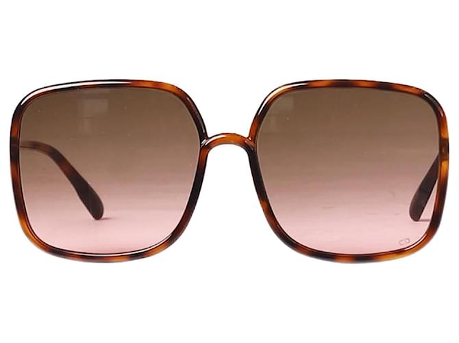 Christian Dior Lunettes de soleil SoStellaire marron Acetate  ref.1374940