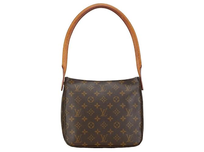 Louis Vuitton Looping MM Canvas Shoulder Bag M51146 in Good condition Cloth  ref.1375085