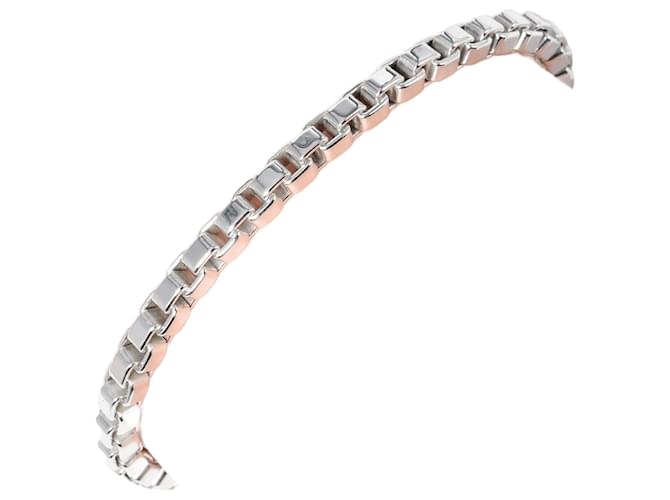 Pulseira Tiffany & Co Venetian Link Pulseira de metal em excelente estado  ref.1375091