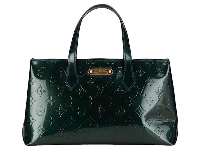 Louis Vuitton Monogram Vernis Wilshire PM Leather Tote Bag M93684 in Good condition  ref.1375097