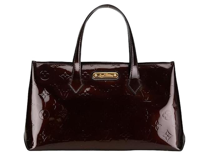 Louis Vuitton Wilshire PM Leather Handbag M91644 in Good condition  ref.1375100