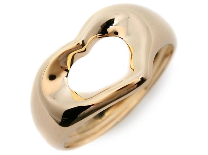Tiffany & Co Bague coeur ouvert en or 18 carats Bague en métal en bon état  ref.1375112