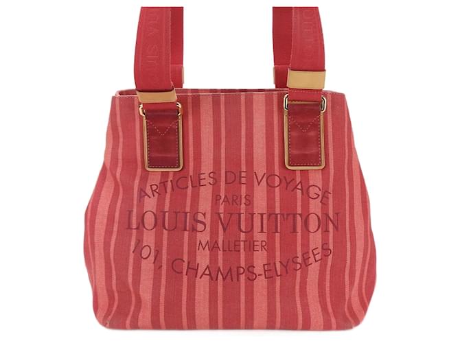 Louis Vuitton Hippo Red Cloth  ref.1375153