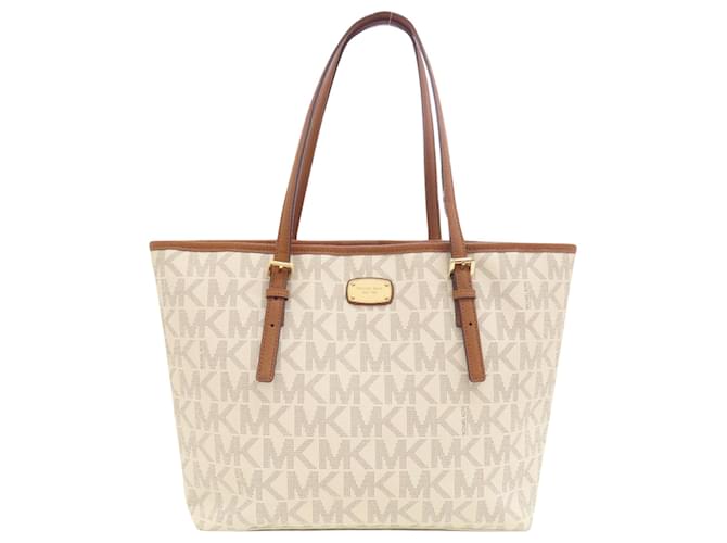 Jet set di Michael Kors Beige Tela  ref.1375188