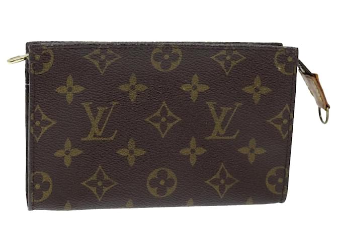 LOUIS VUITTON Monogram Bucket PM Pouch Accessori Pouch LV Auth am6173 Monogramma Tela  ref.1375327