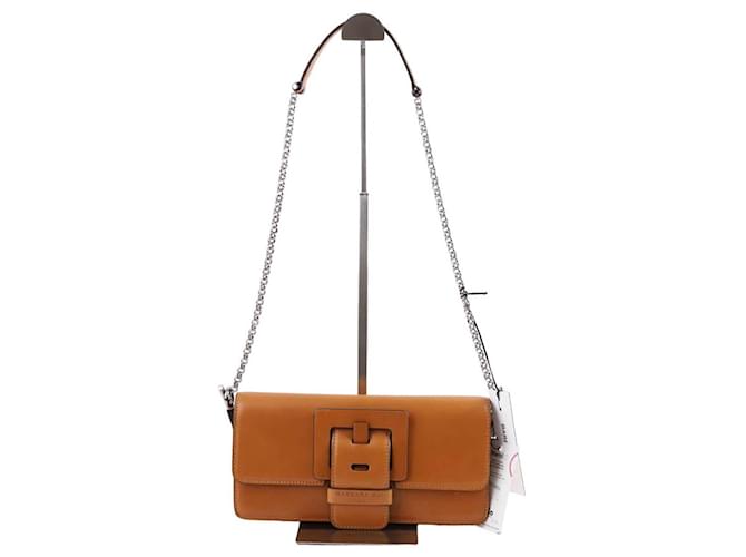 Barbara Bui Leather shoulder bag Brown  ref.1375337